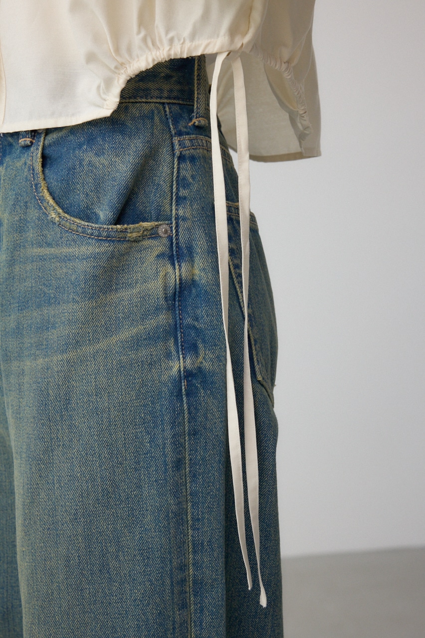 ラウンドヘムドロストシャツ IVOY FREE