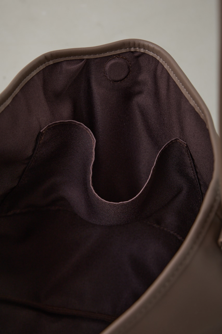 ナローベルトデザイントートバッグ BRN FREE