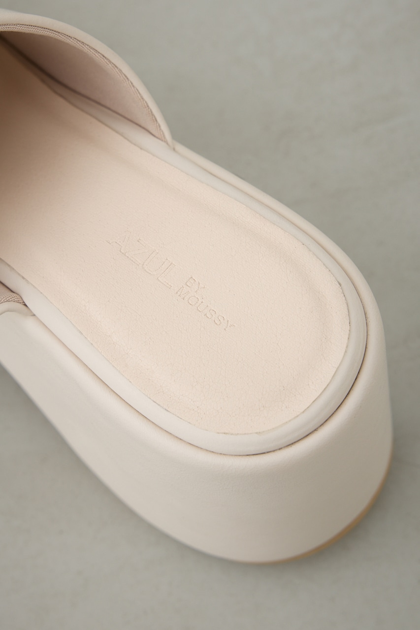 プラットフォームミュールサンダル IVOY S