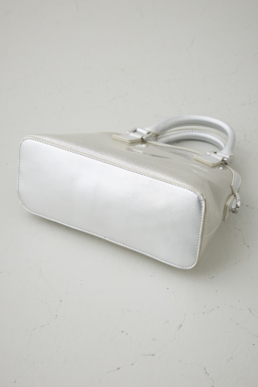 ダブルジッパークリアバッグ SLV FREE