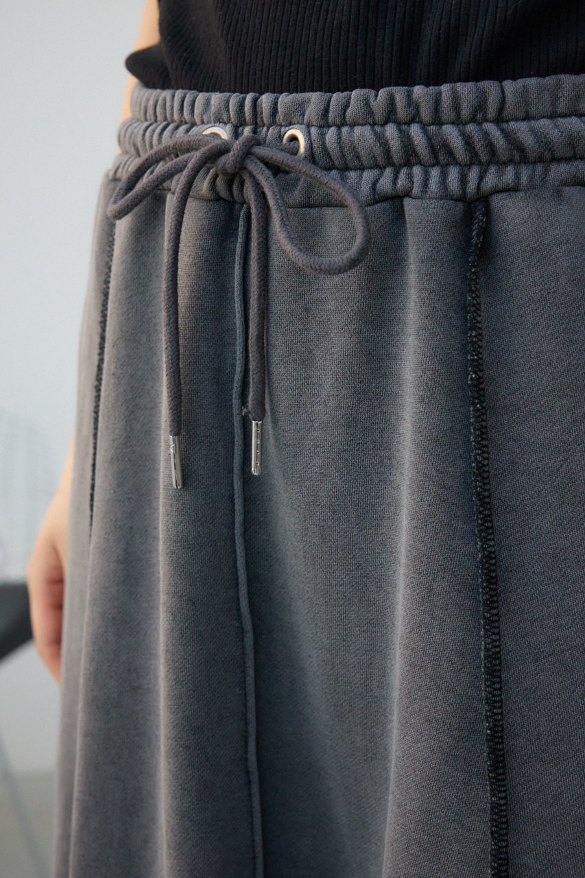 ビンテージライクウラケスカート BLK FREE