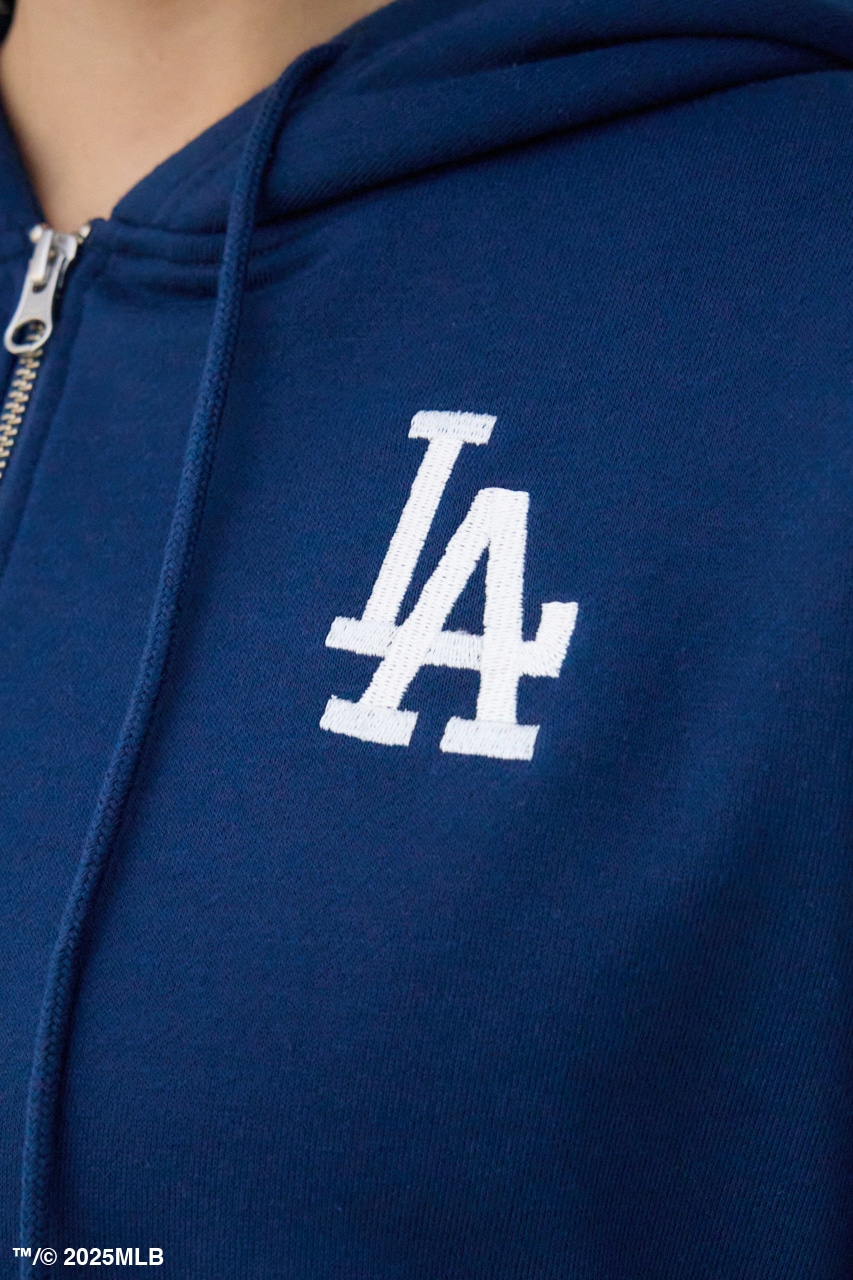 【MLB】ジップフーディー NVY FREE