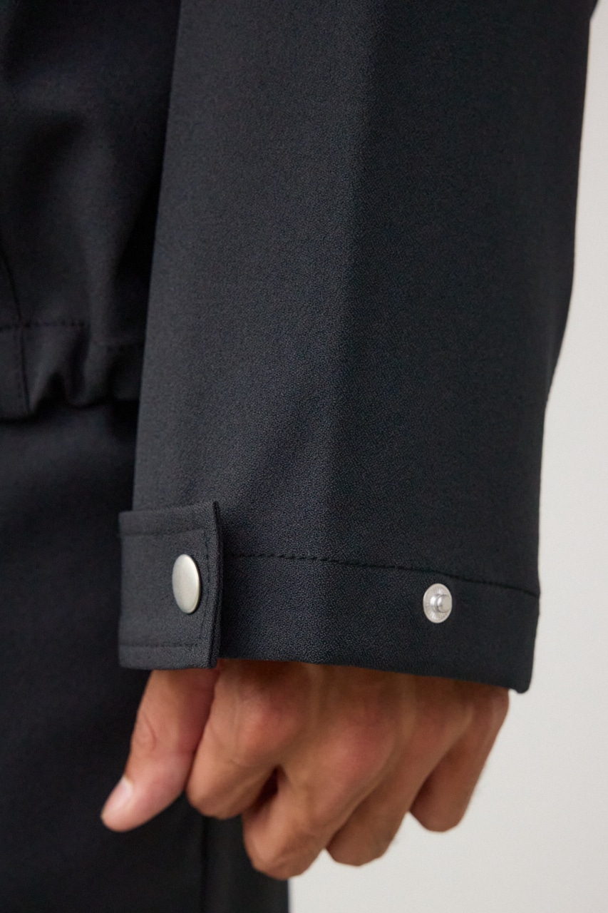 ジョーゼットフーディーブルゾン BLK FREE