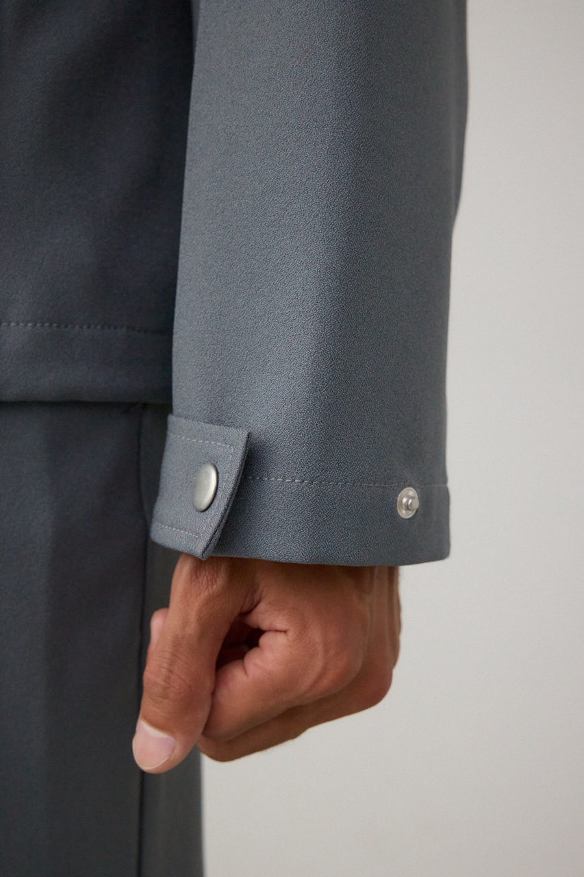 ジョーゼットフーディーブルゾン GRY FREE