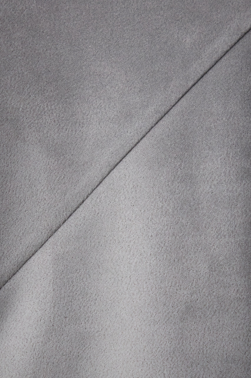 フェイクスウェード切替トップス GRY FREE