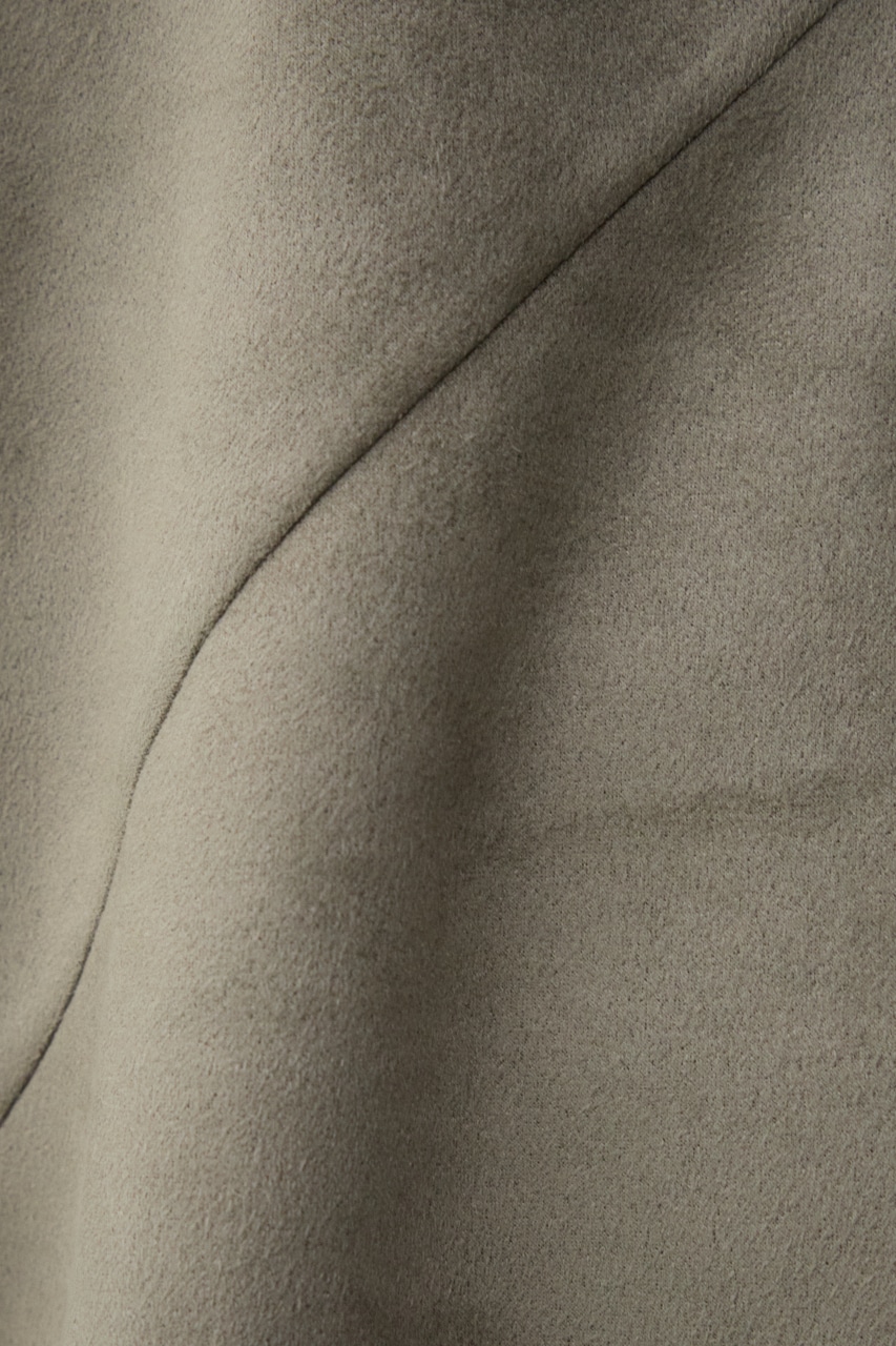 フェイクスウェード切替トップス L/KHA FREE