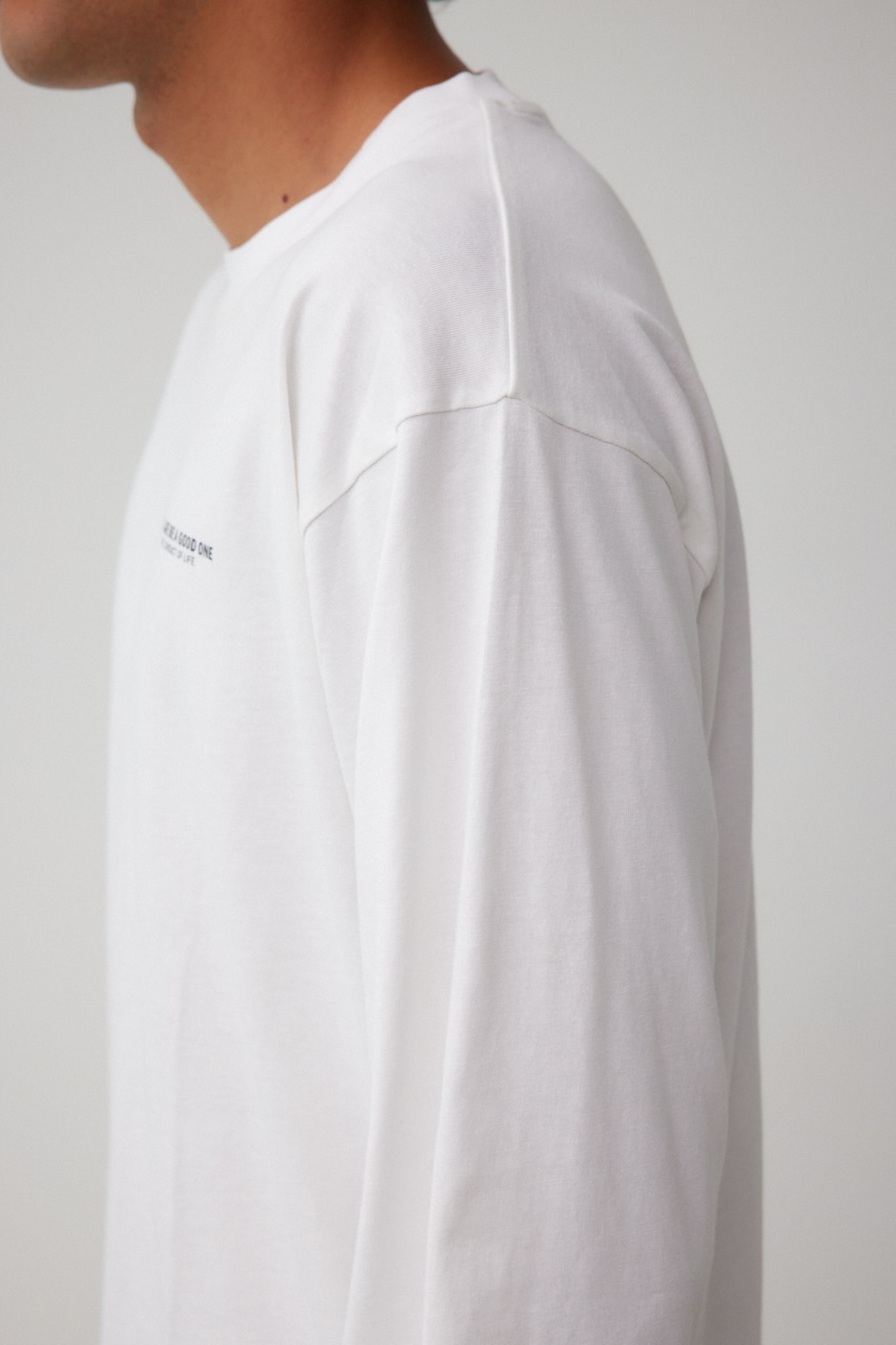 WHATEVER ロングTシャツ WHT L