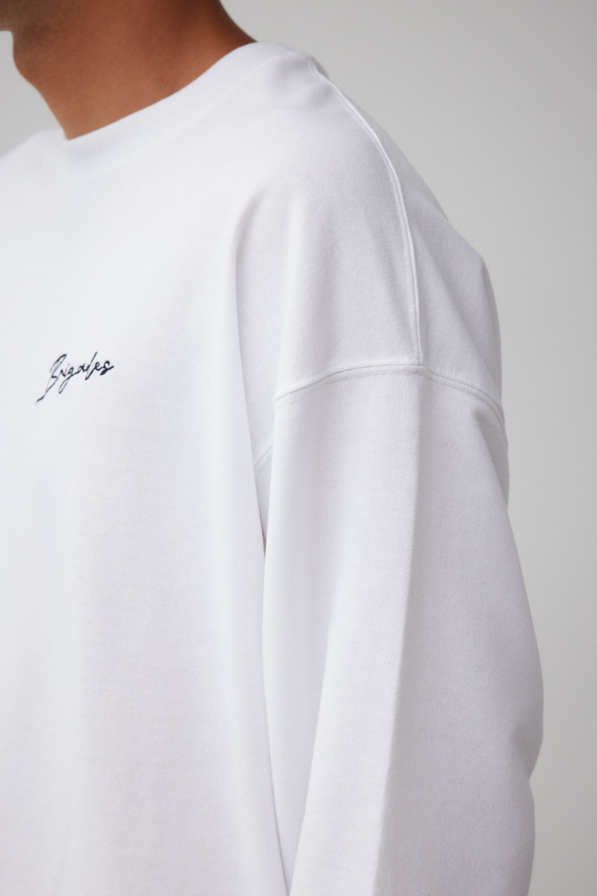 バックロゴビッグトップス WHT FREE