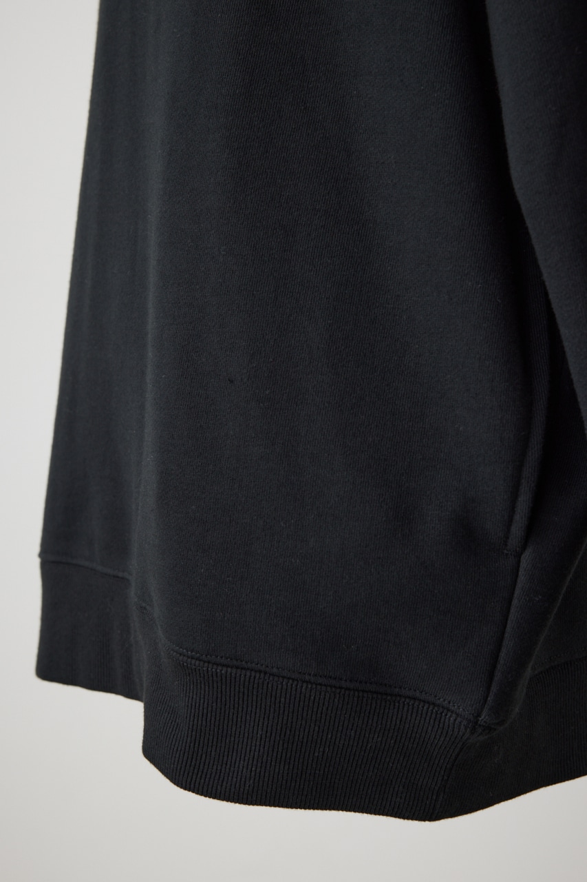 相良刺繍スウェットパーカー BLK FREE