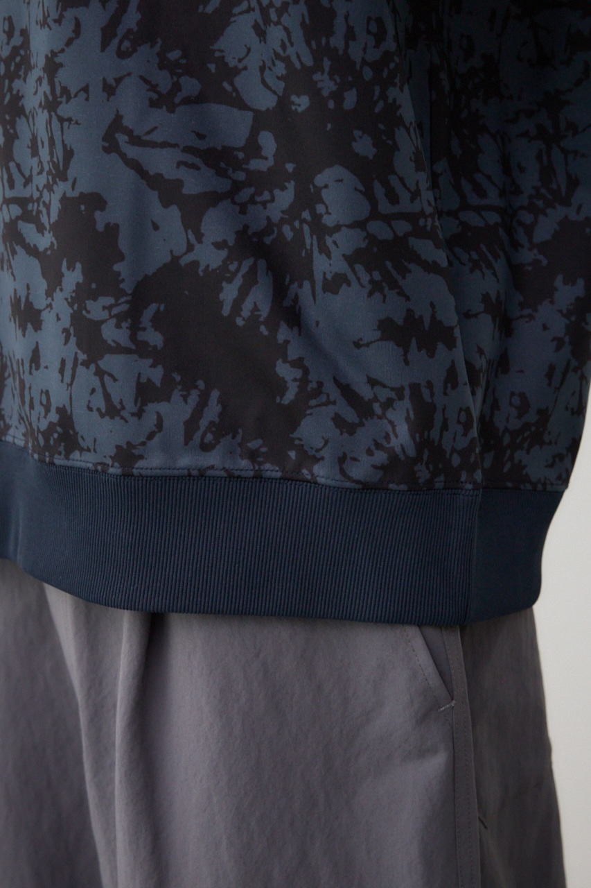 スプラッシュ総柄ビッグトップス 柄BLK FREE