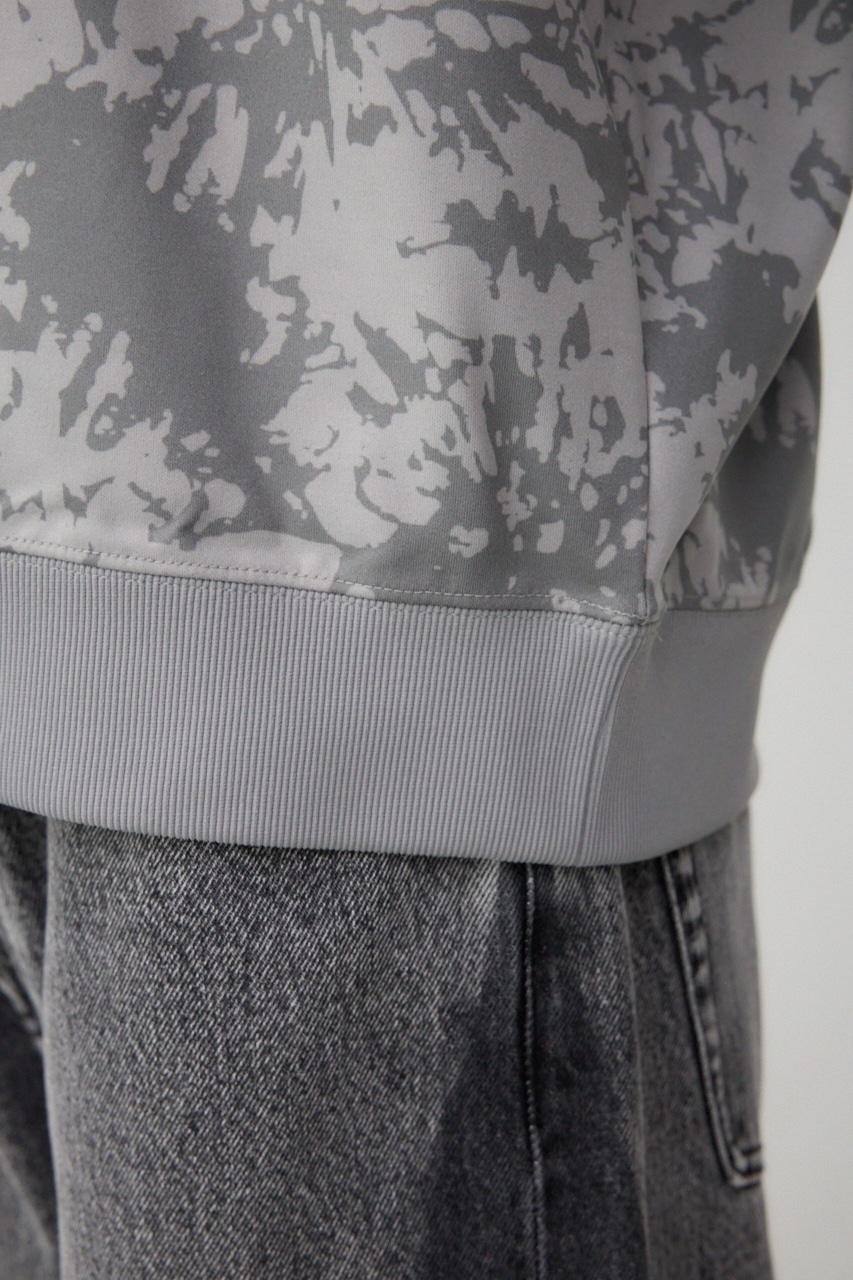 スプラッシュ総柄ビッグトップス 柄GRY FREE