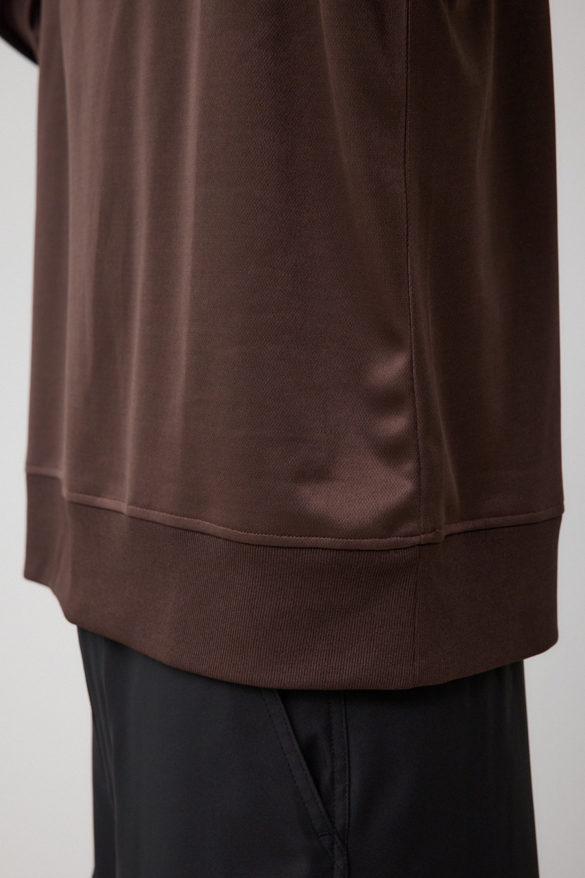 ラインジャージートップス D/BRN FREE