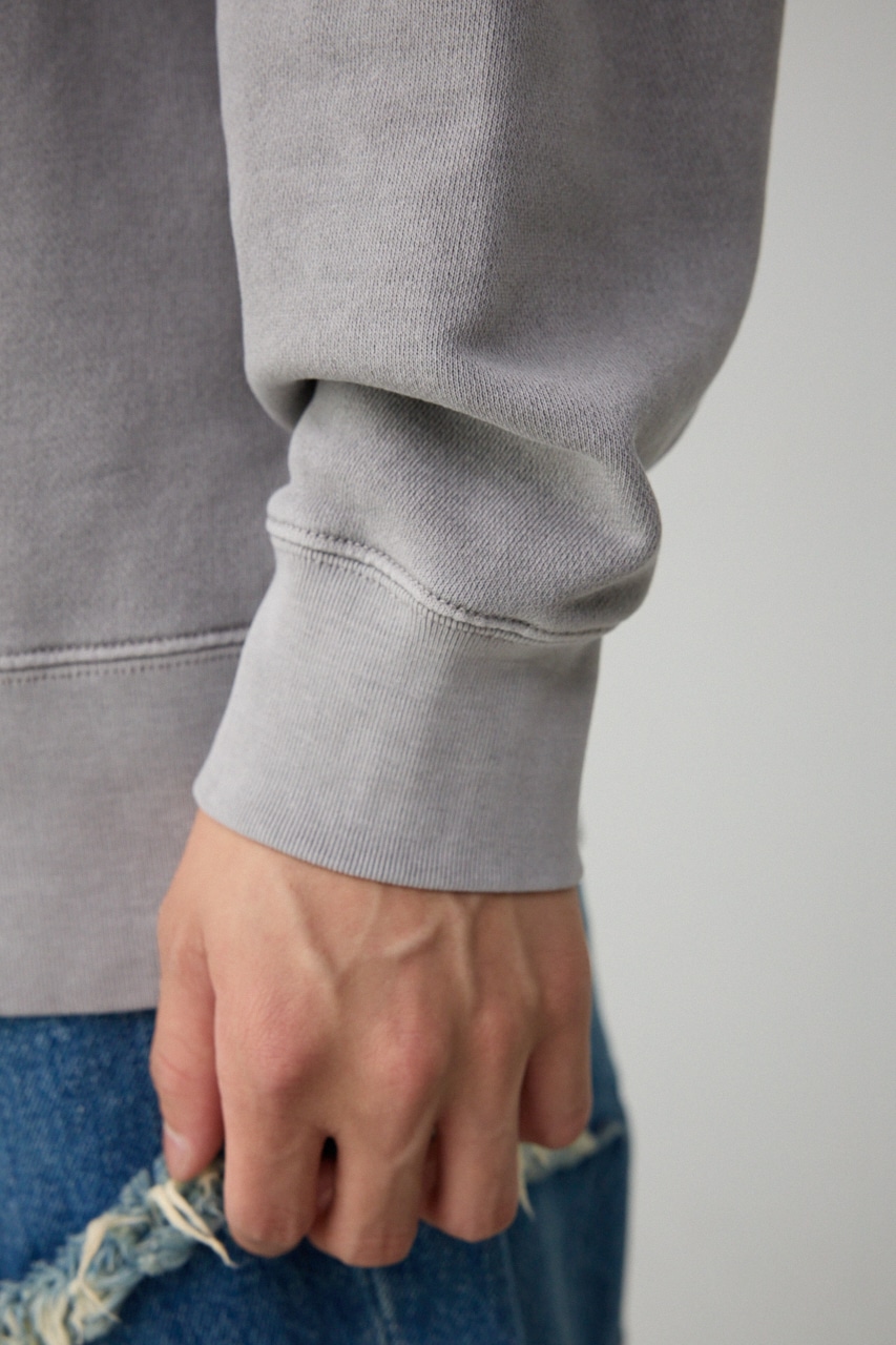 ピグメントフーディースウェット L/GRY FREE