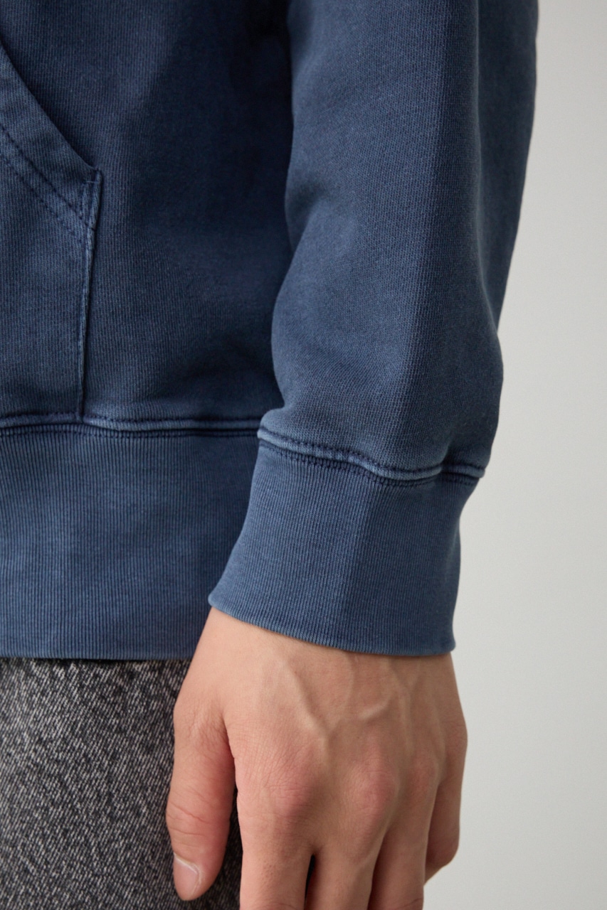 ピグメントフーディースウェット L/NVY FREE