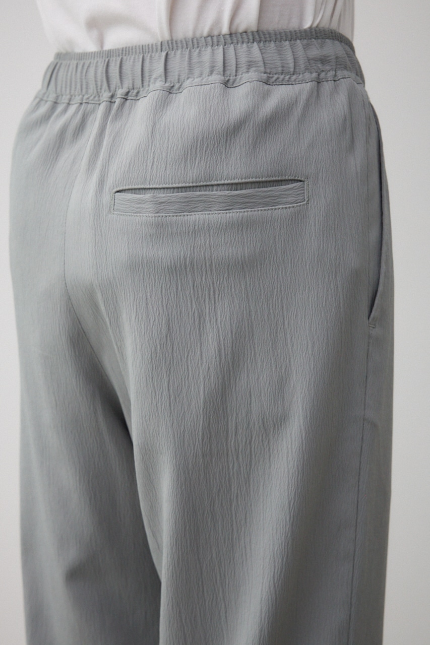 リラックスシルエットパンツ L/GRY FREE