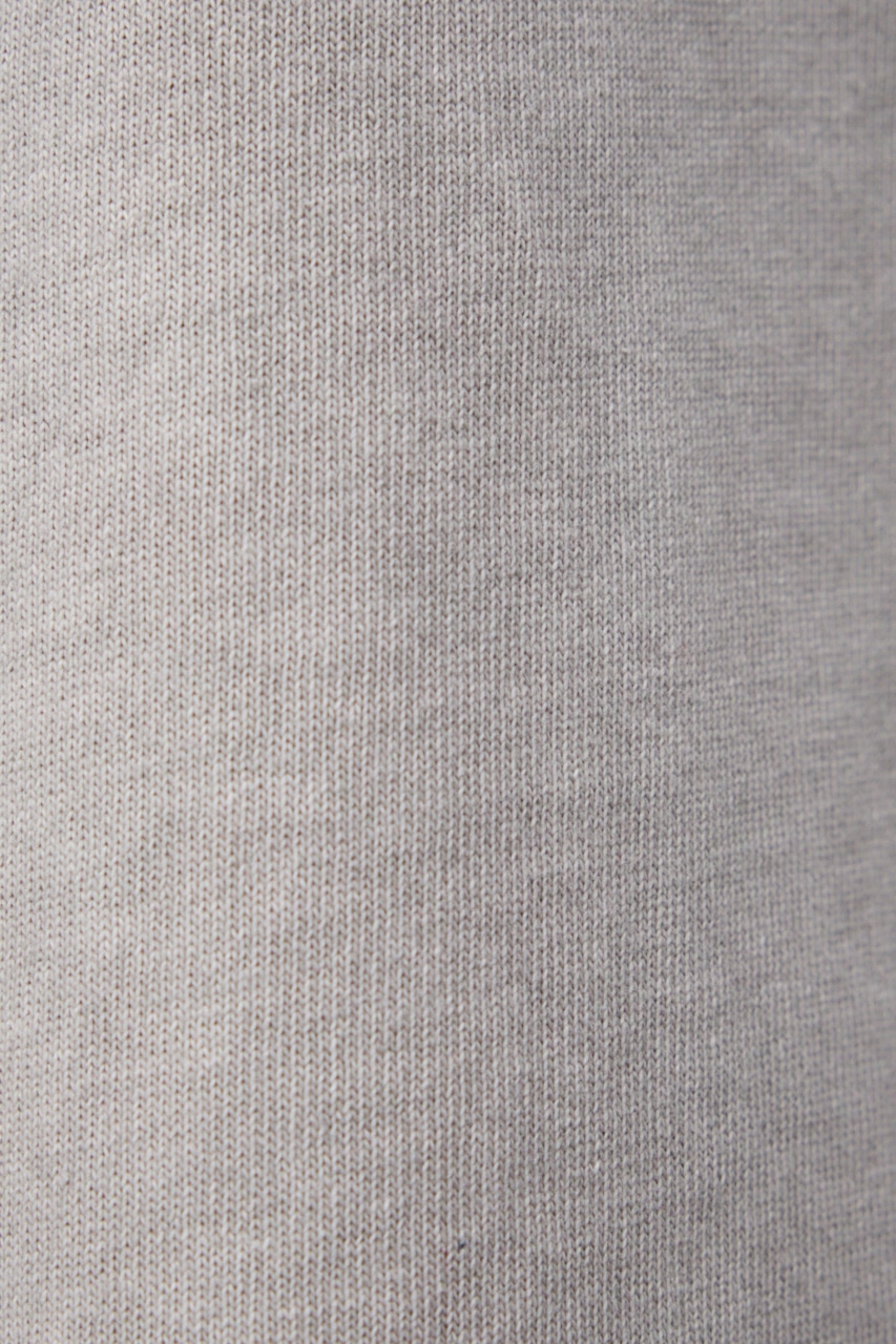 ピグメントサイドスリットTEE L/GRY M