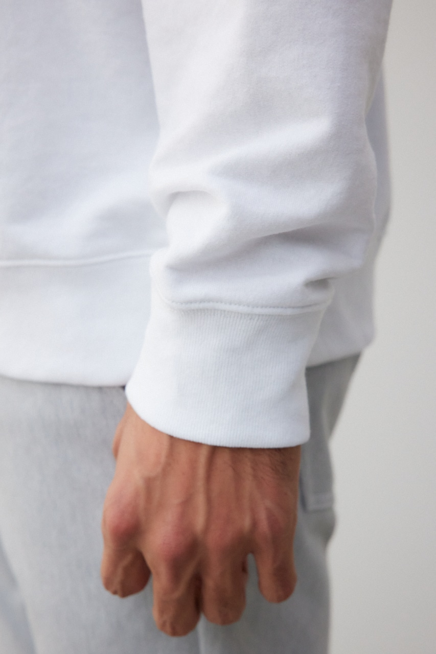 バックサガラ刺繍ロンT WHT FREE