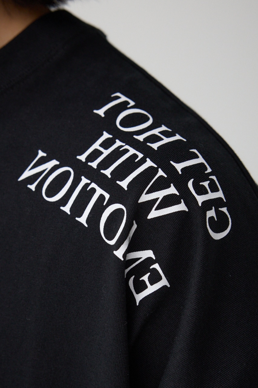 Out of The ORDINARY フォトTEE BLK FREE