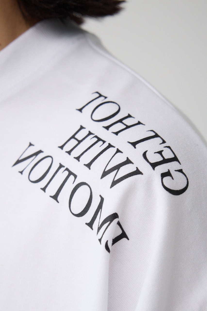 Out of The ORDINARY フォトTEE WHT FREE