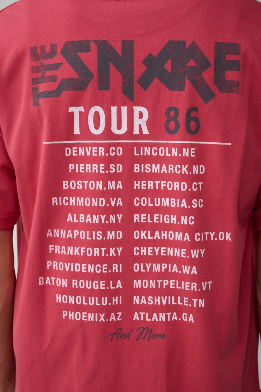 THE SNARE フォトTEE L/RED FREE