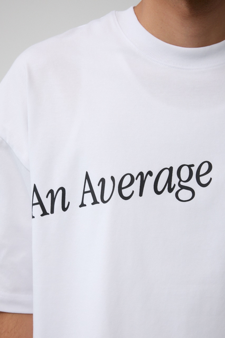 An Average フォトTEE WHT FREE