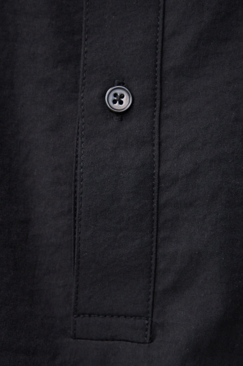 スキッパープルオーバーシャツ BLK FREE