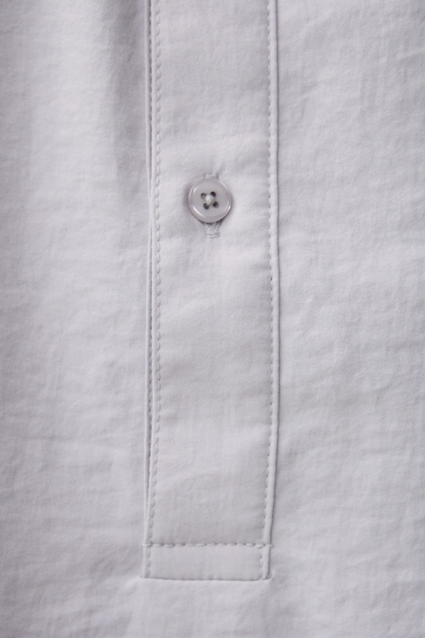 スキッパープルオーバーシャツ L/GRY FREE