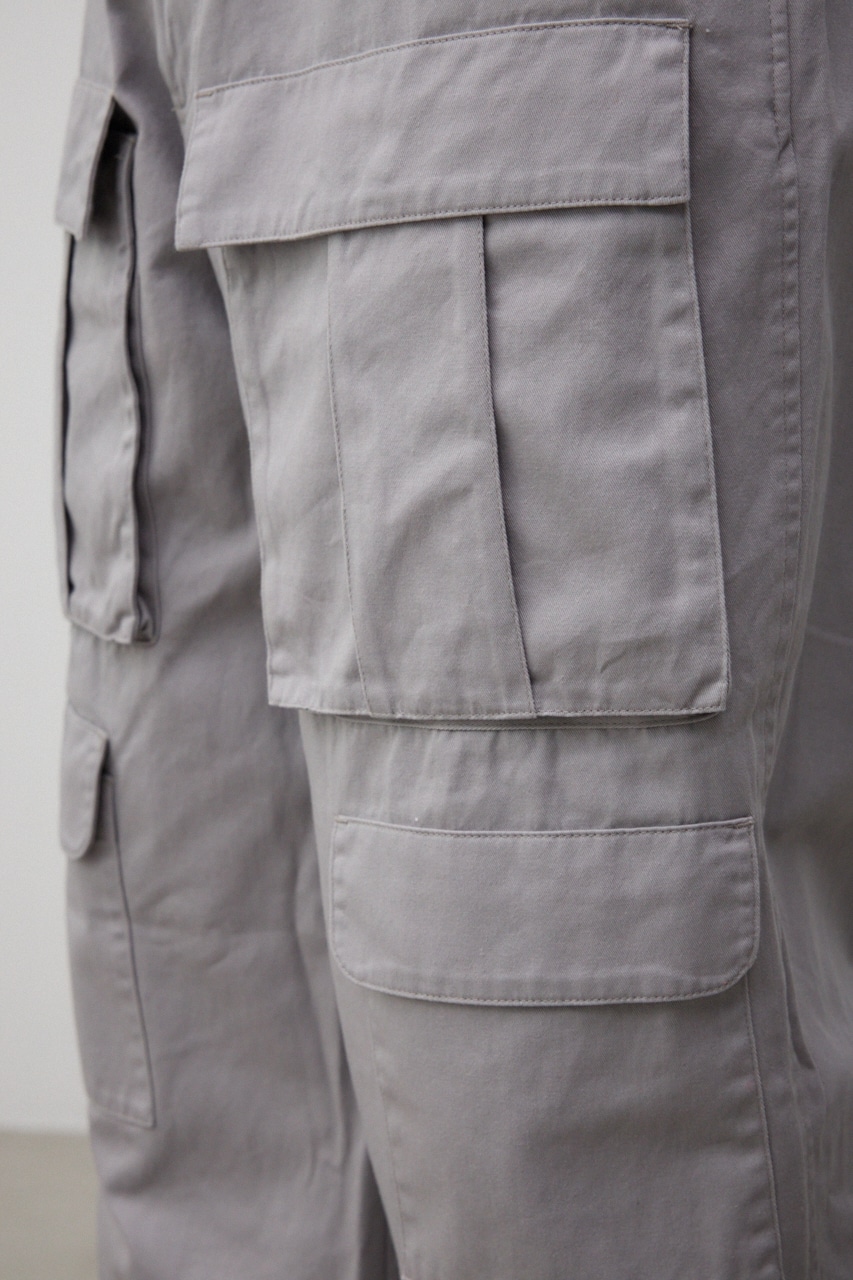 ファティーグワイドカーゴパンツ L/GRY FREE