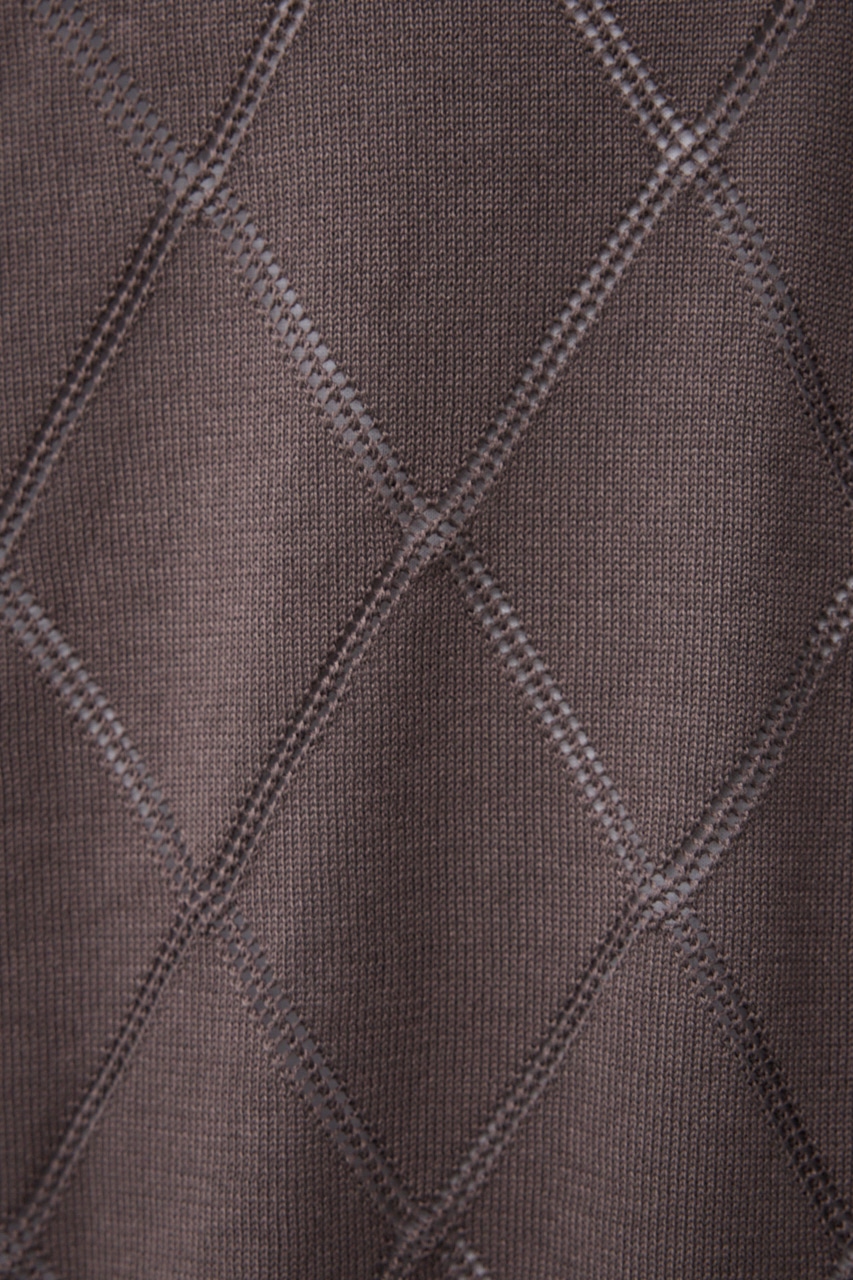 スカシアミレイヤードニット GRY M