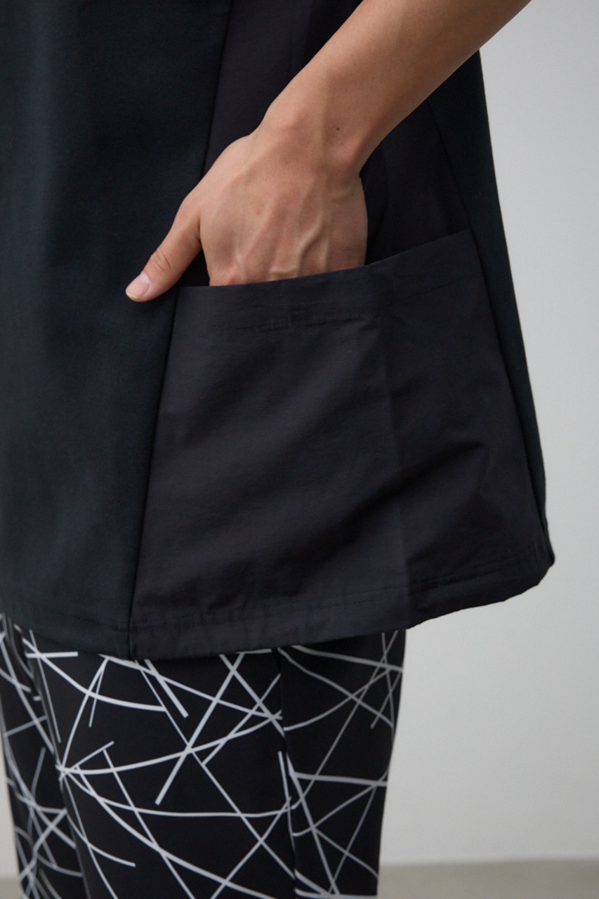 SBC FESデザインポケットTシャツ BLK FREE