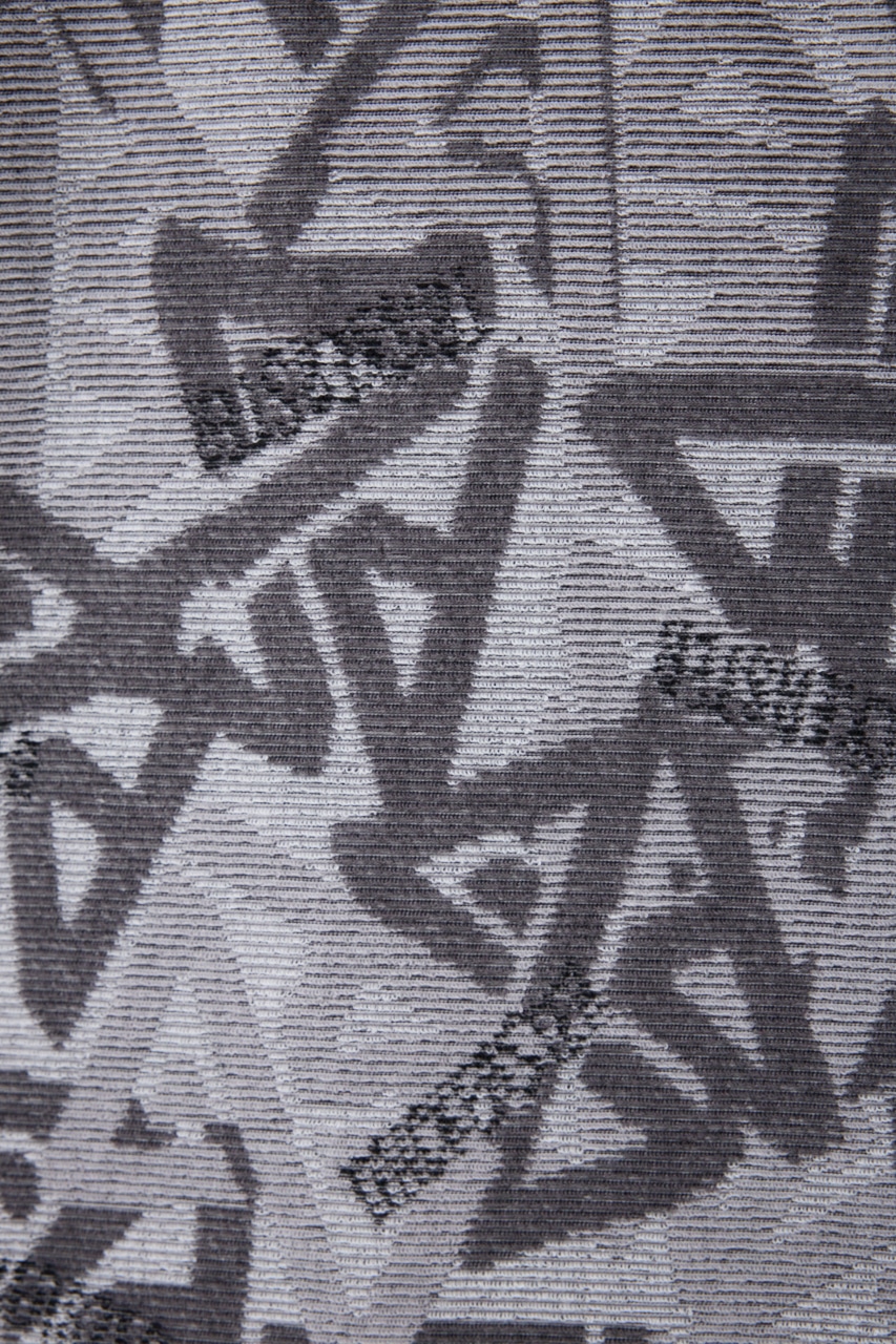 総柄パイルビッグTシャツ 柄WHT FREE