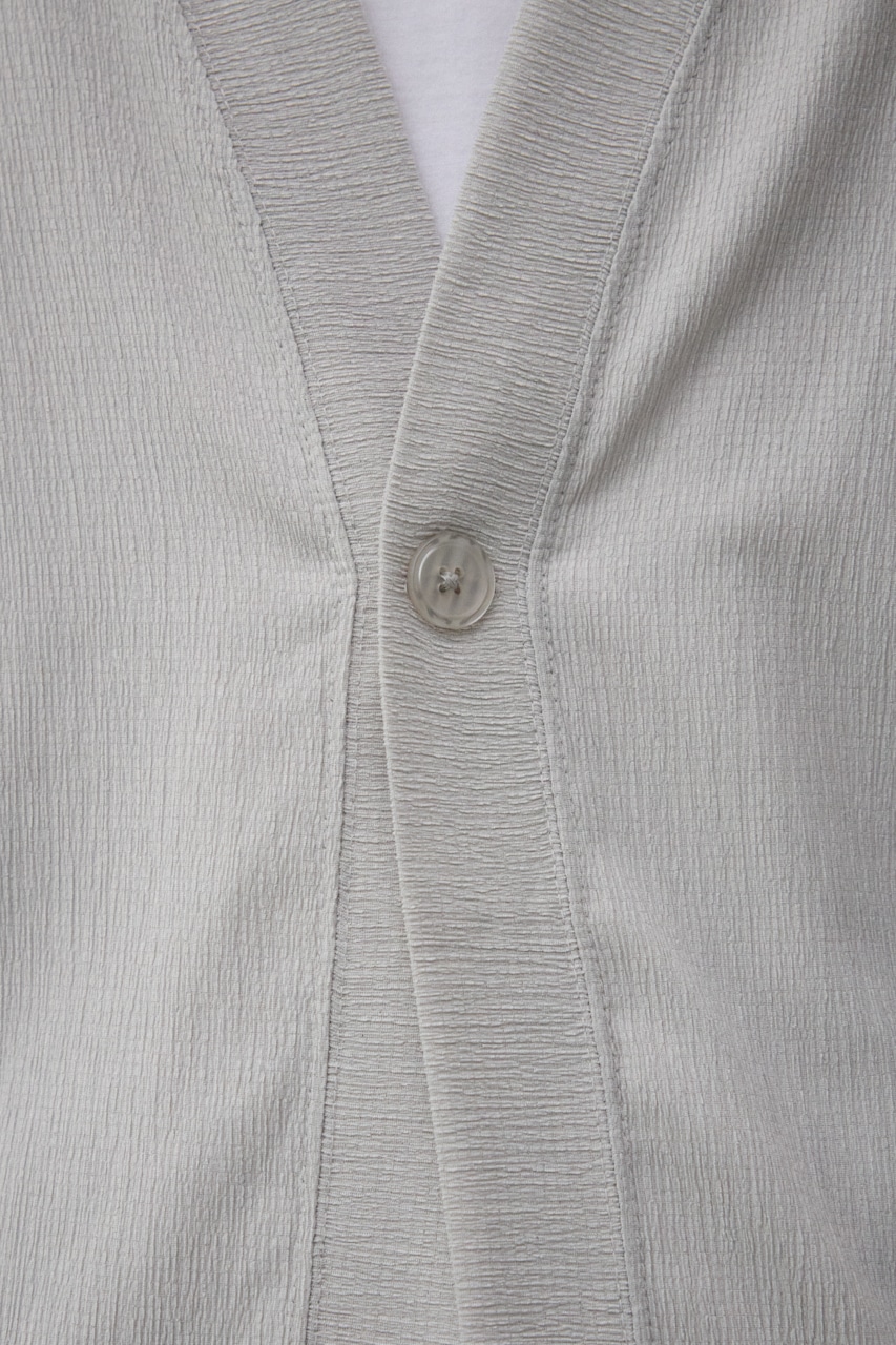 楊柳1ボタンカーディガン L/GRY M