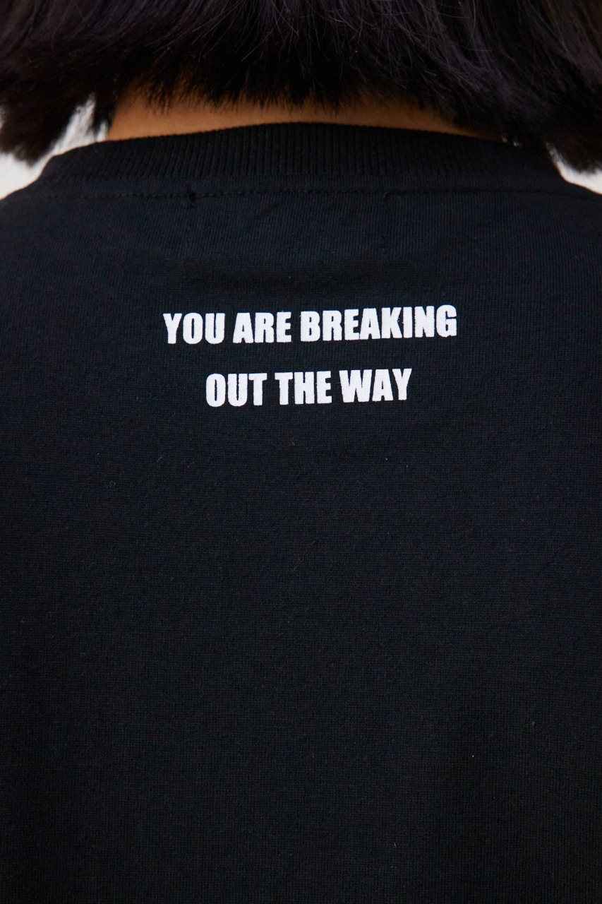 シルバーエンボスロンT BLK FREE