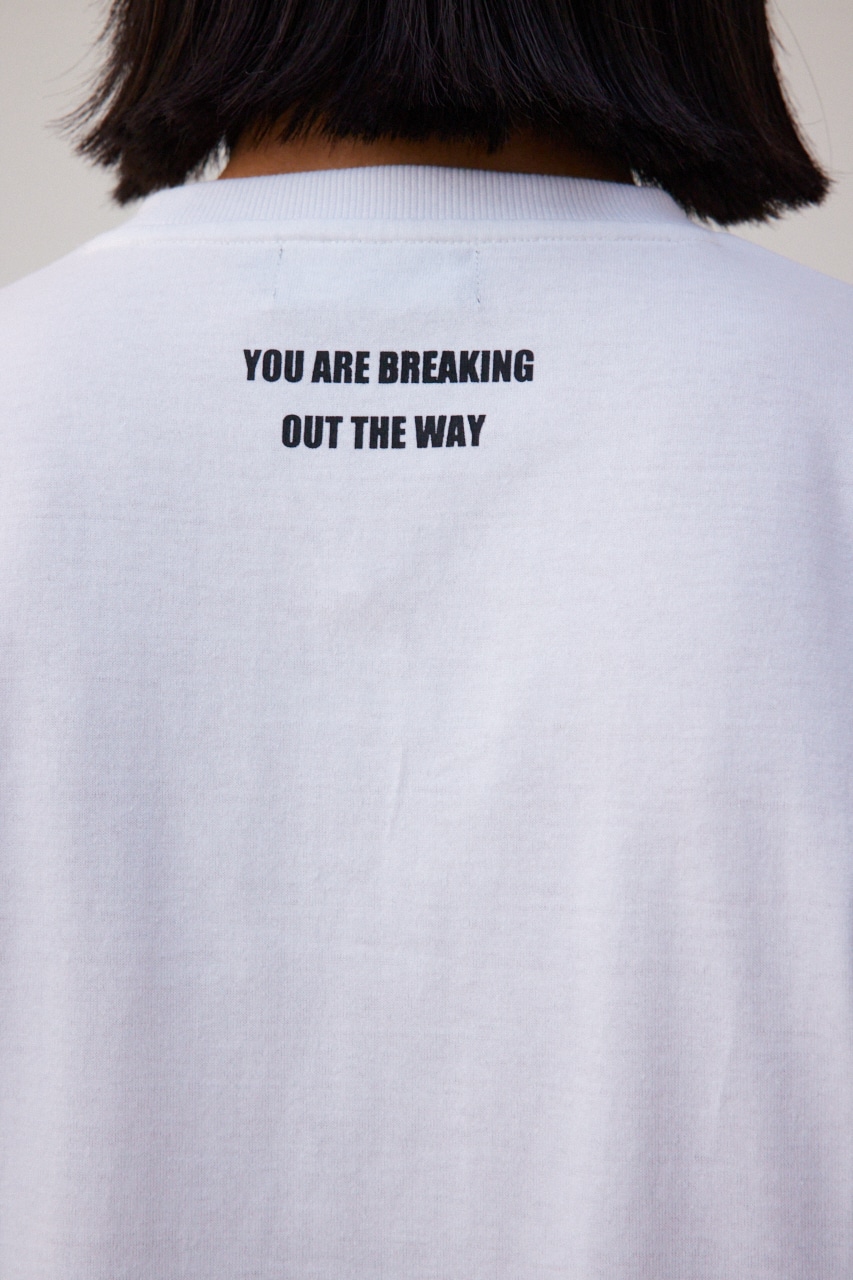 シルバーエンボスロンT WHT FREE