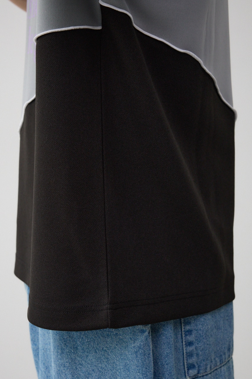 スウィッチンググラフィックT 柄BLK FREE