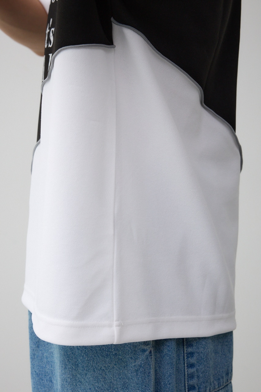 スウィッチンググラフィックT 柄WHT FREE