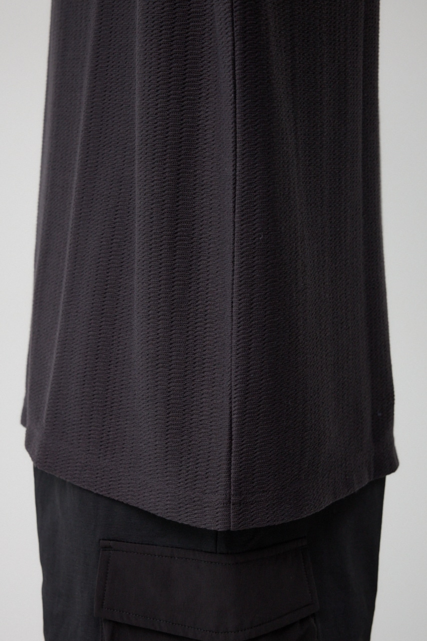 DISC RETION 相良刺繍TEE L/BLK FREE