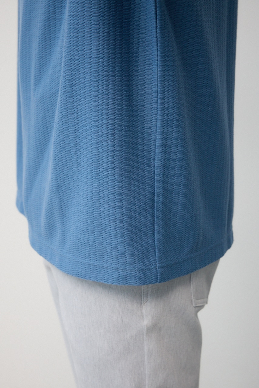 DISC RETION 相良刺繍TEE L/BLU FREE