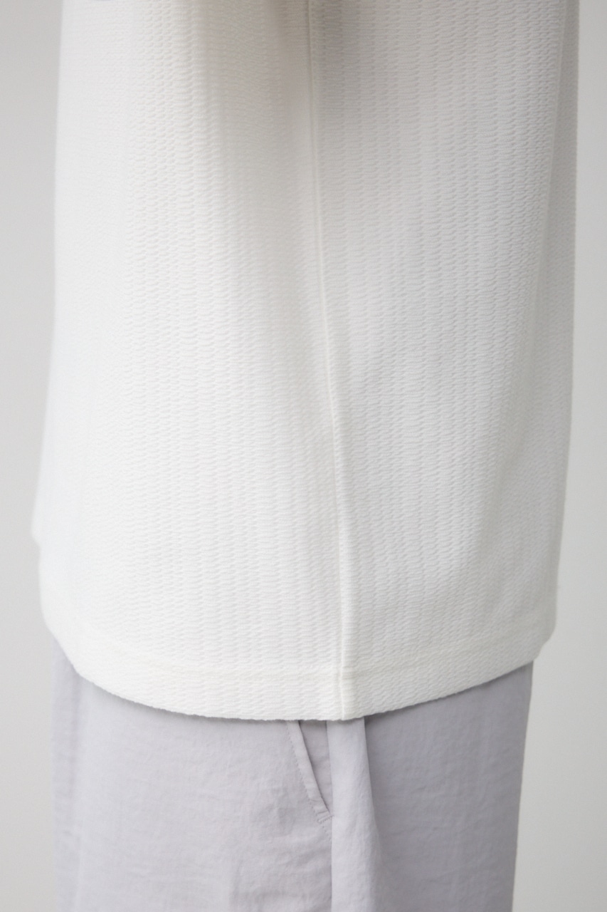 DISC RETION 相良刺繍TEE WHT FREE