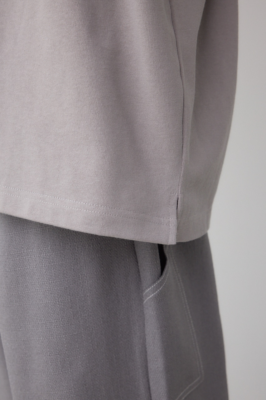 エクストリームコットン刺繍TEE GRY L