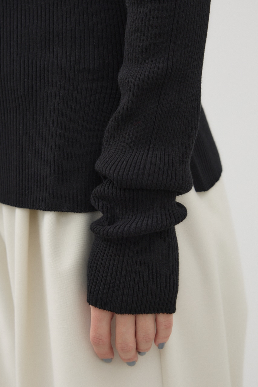 バラクラバニットプルオーバー BLK FREE