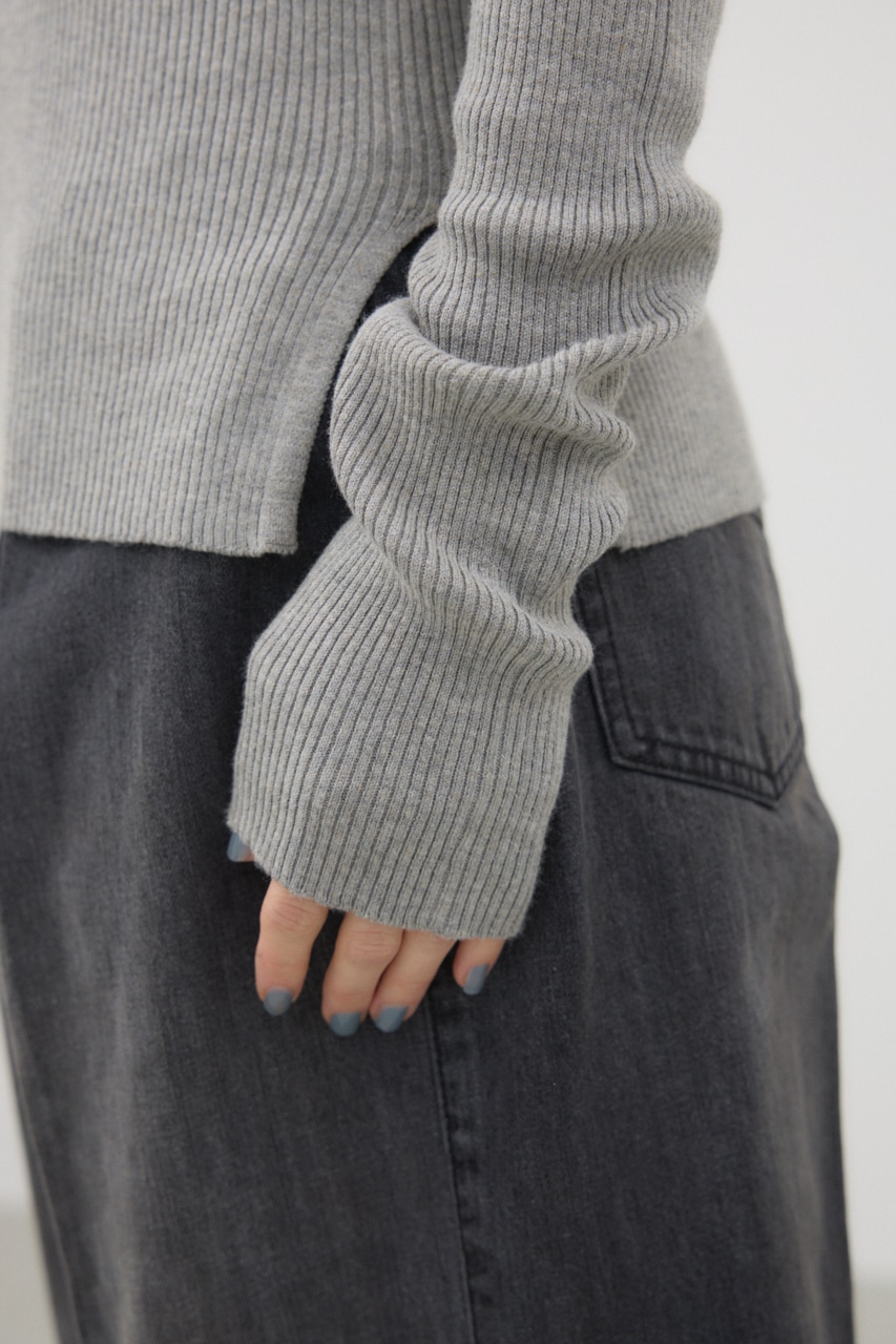 バラクラバニットプルオーバー GRY FREE