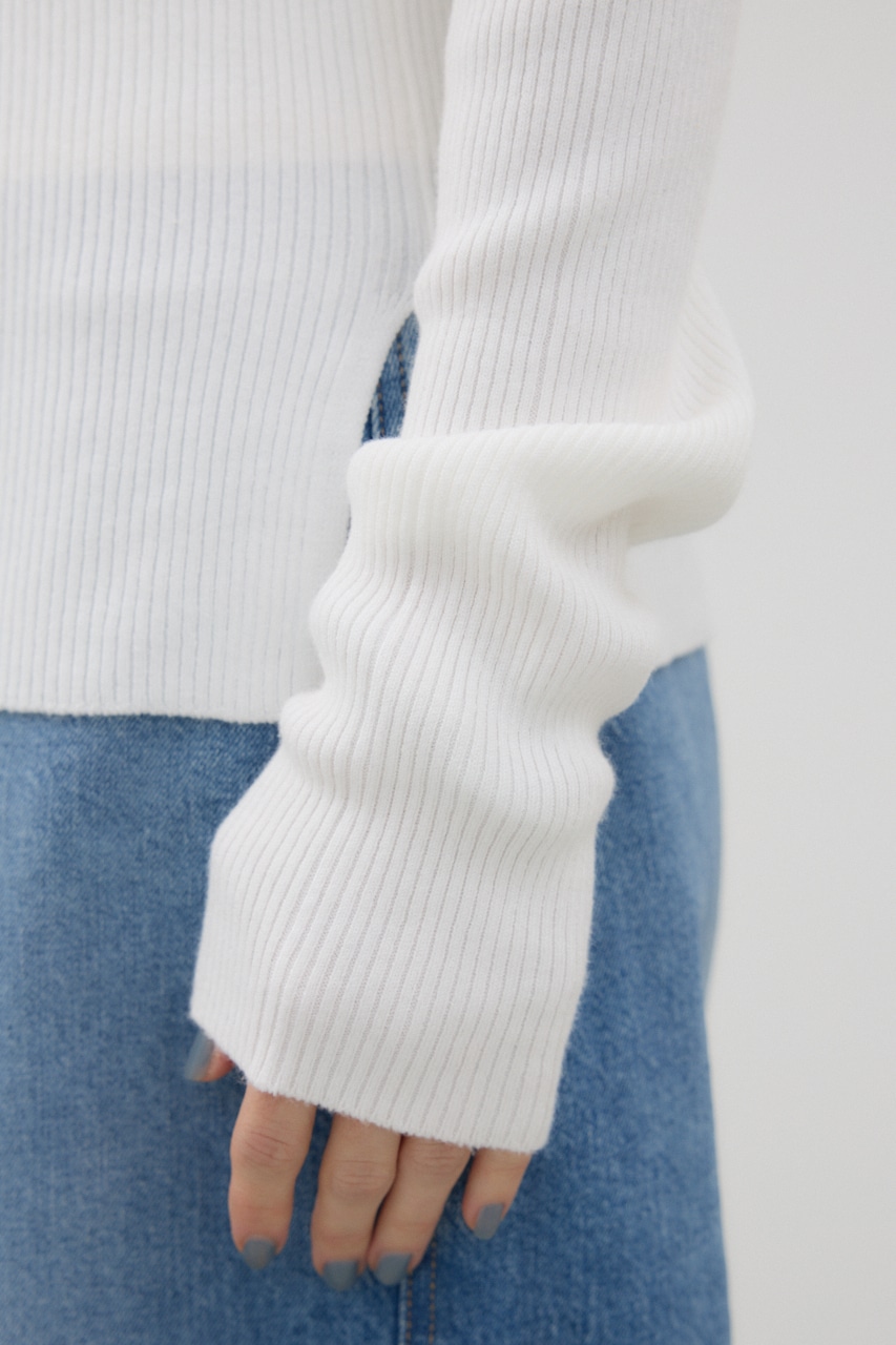 バラクラバニットプルオーバー O/WHT FREE