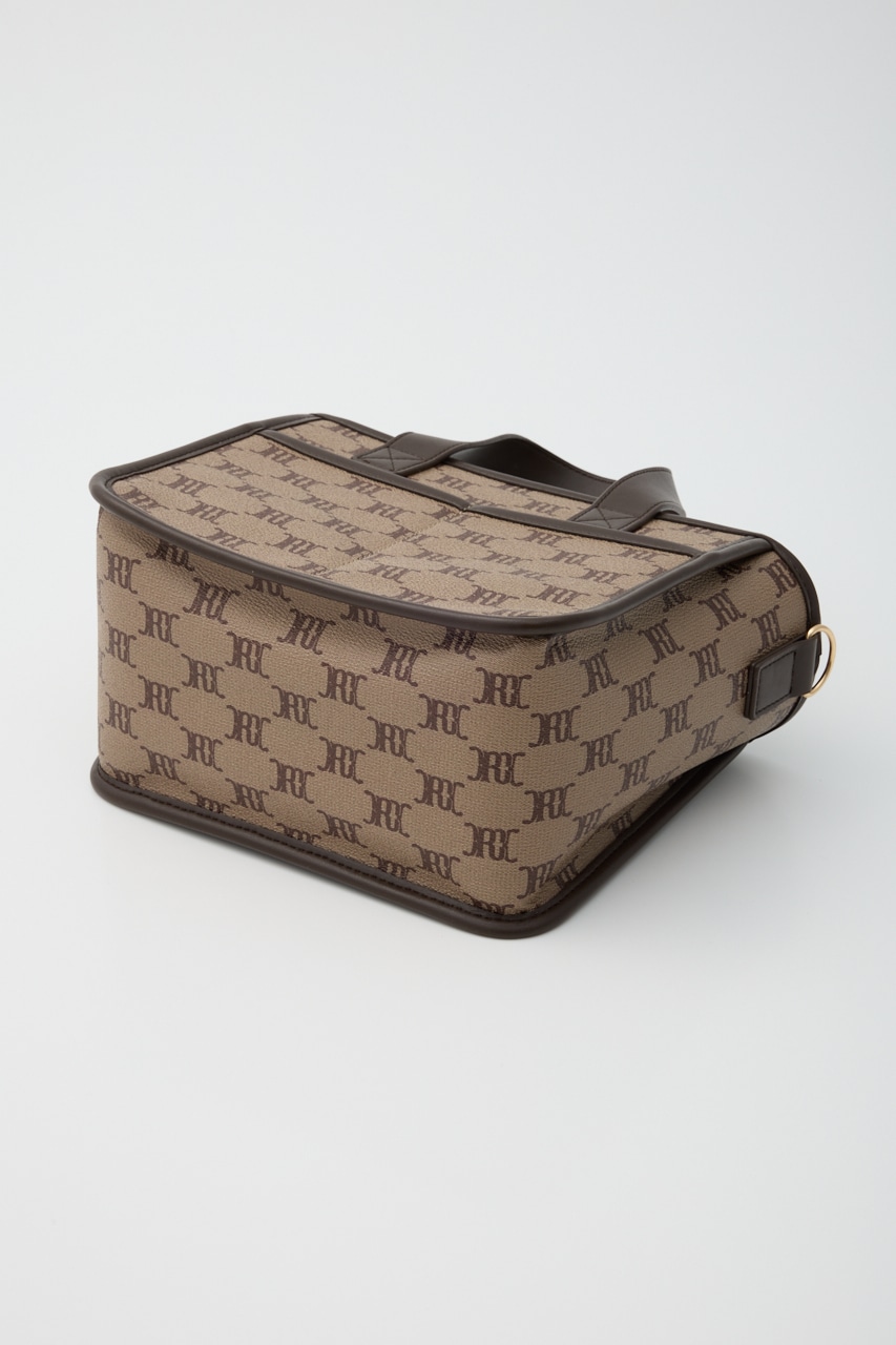 クラシック2WAYトート 柄BRN FREE