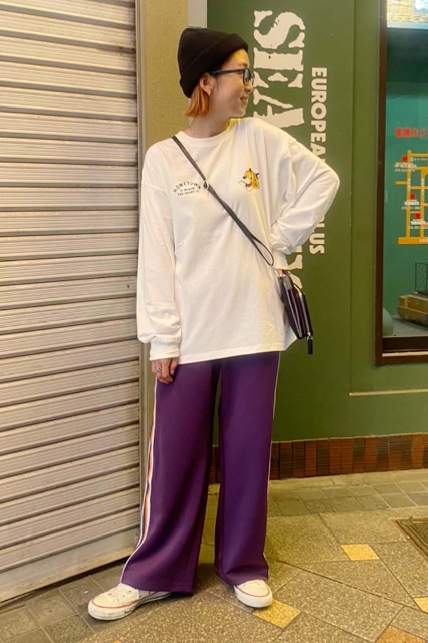 【一部店舗・WEB限定】Vintage World ロングTシャツ O/WHT FREE