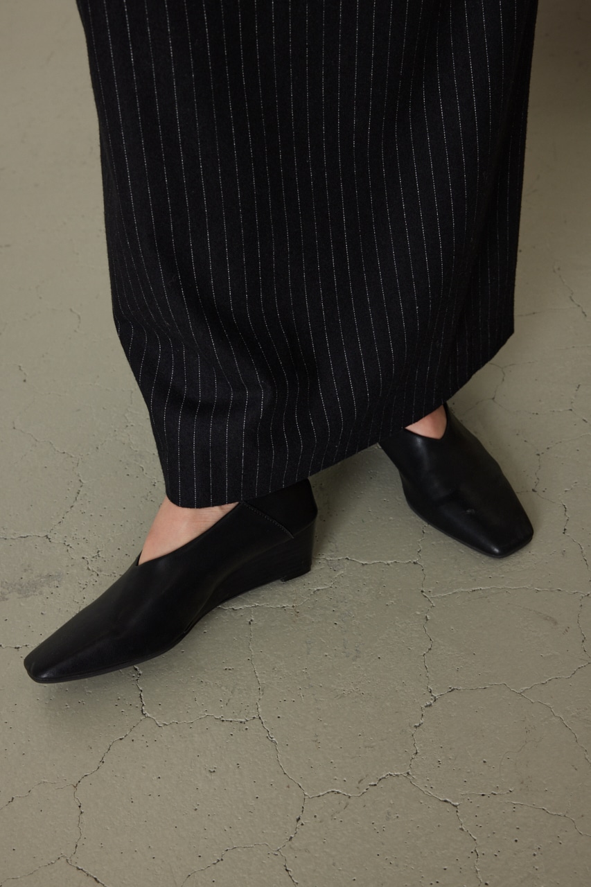 RIM.ARK | Angled heel square shoes (パンプス ) |SHEL&#039;TTER WEBSTORE