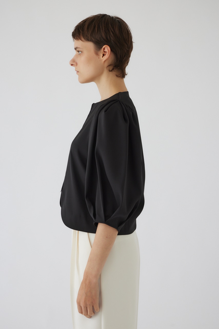 【LIMITED SALE】Volume sleeve short JK BLK FREE