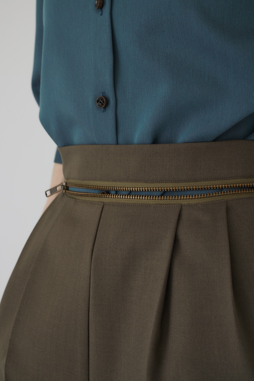 Waist zip PT L/BRN 38