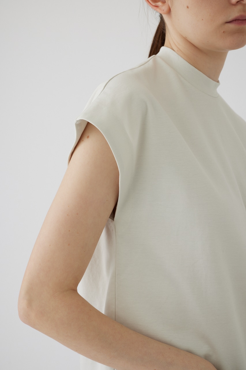 Mannish nosleeve cut tops L/BEG FREE