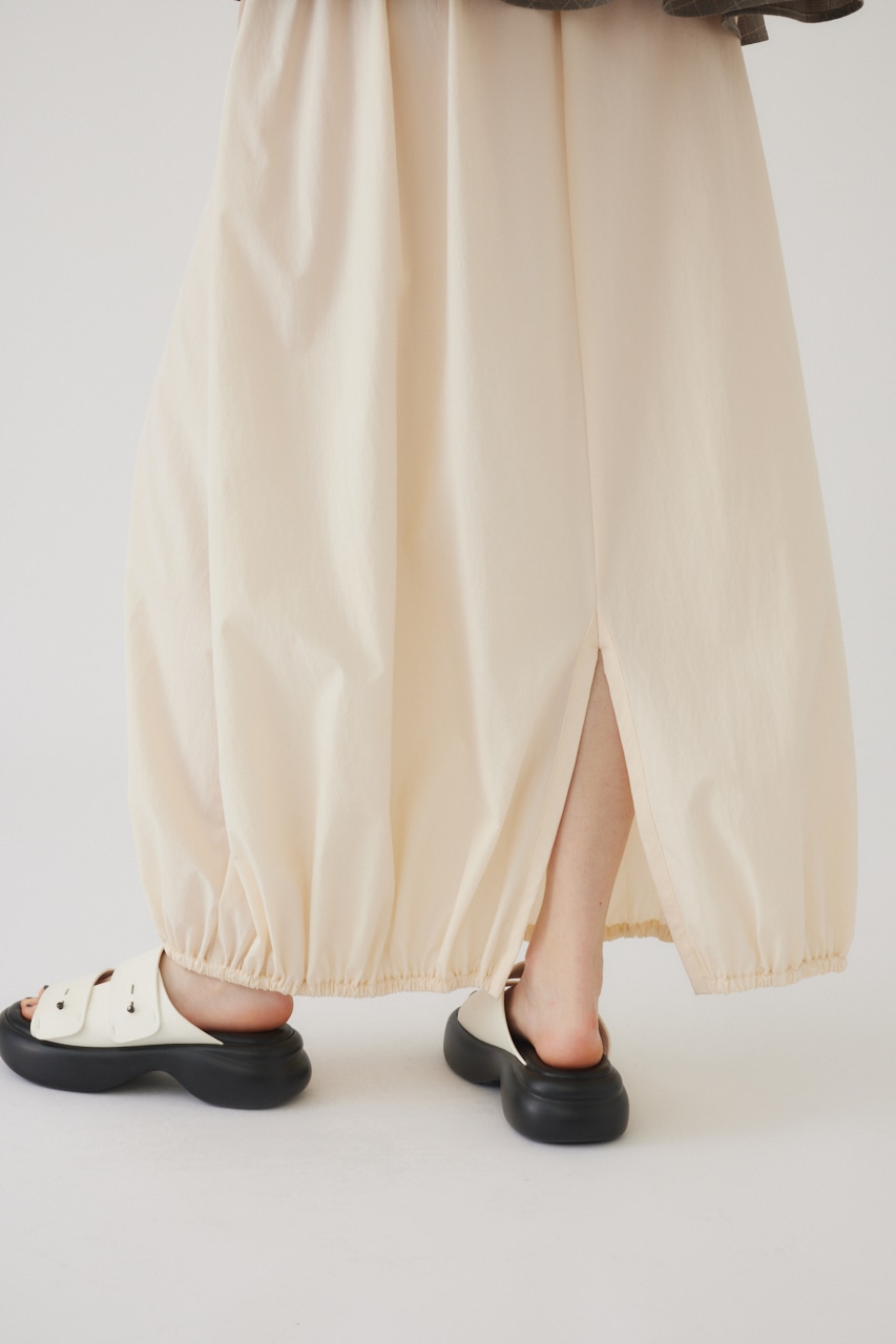 RIM.ARK | Nylon maxi SK (LONG SKIRTS ) |RIM.ARK ONLINE STORE 